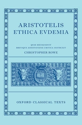 Aristotle's Eudemian Ethics - Hardcover | Diverse Reads