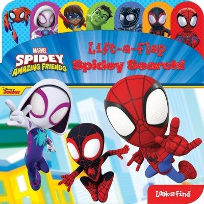 Spidey and His Amazing Friends: Spidey Search! Lift-A-Flap Look and Find - Board Book | Diverse Reads