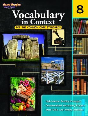 Vocabulary in Context for the Common Core Standards: Reproducible Grade 8 / Edition 1 - Paperback | Diverse Reads