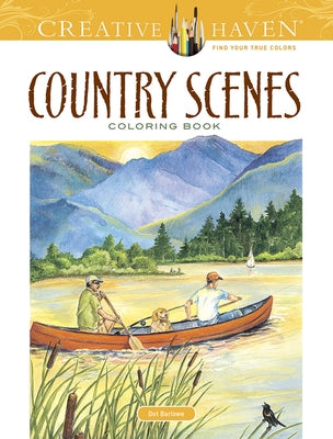 Creative Haven Country Scenes Coloring Book - Paperback | Diverse Reads