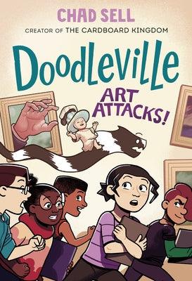 Doodleville #2: Art Attacks!: (A Graphic Novel) - Hardcover |  Diverse Reads