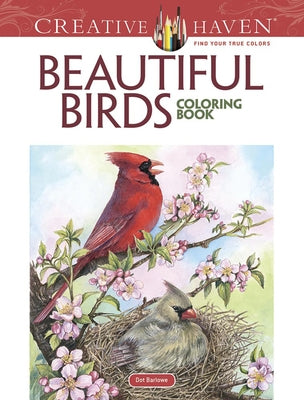 Creative Haven Beautiful Birds Coloring Book - Paperback | Diverse Reads