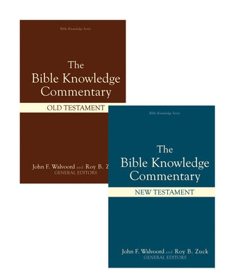 Bible Knowledge Commentary (2 Volume Set) - Hardcover | Diverse Reads