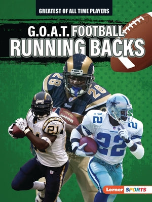 G.O.A.T. Football Running Backs - Paperback | Diverse Reads