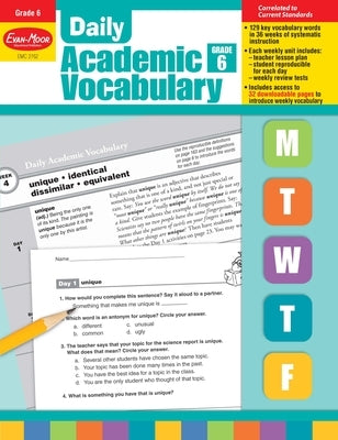 Daily Academic Vocabulary, Grade 6+ - Paperback | Diverse Reads