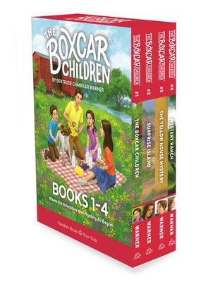 The Boxcar Children Mysteries Boxed Set 1-4: The Boxcar Children; Surprise Island; The Yellow House; Mystery Ranch - Boxed Set | Diverse Reads