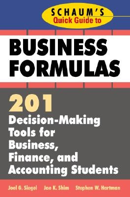 Schaum's Quick Guide to Business Finance: 201 Decision-Making Tools for Business, Finance, and Accounting Students - Paperback | Diverse Reads