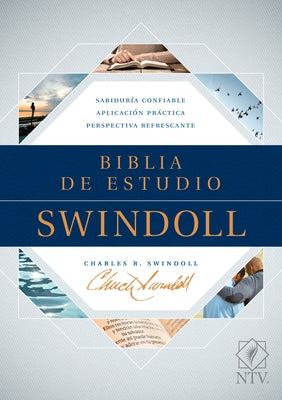 Biblia de estudio Swindoll NTV (Tapa dura, Azul) - Hardcover | Diverse Reads
