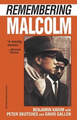 Remembering Malcolm - Paperback | Diverse Reads
