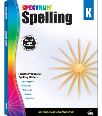 Spectrum Spelling, Grade K - Paperback | Diverse Reads