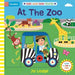 At the Zoo - Board Book | Diverse Reads