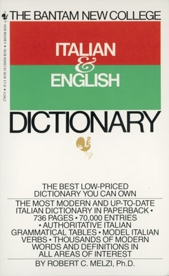 The Bantam New College Italian & English Dictionary - Paperback | Diverse Reads