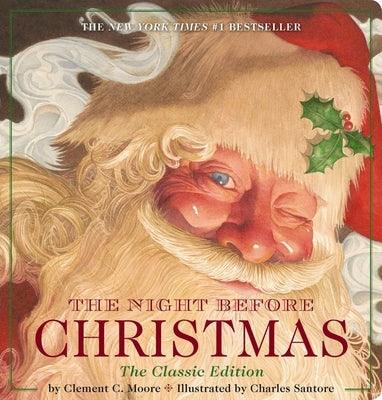 The Night Before Christmas Oversized Padded Board Book: The Classic Edition, the New York Times Bestseller (Christmas Book, Holiday Traditions, Kids C - Board Book | Diverse Reads