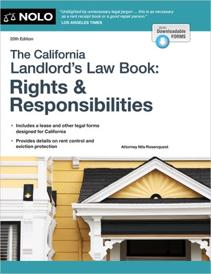 The California Landlord's Law Book: Rights & Responsibilities - Paperback | Diverse Reads