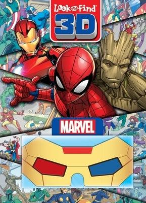 Marvel: Look and Find 3D - Hardcover | Diverse Reads
