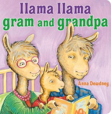Llama Llama Gram and Grandpa - Board Book | Diverse Reads