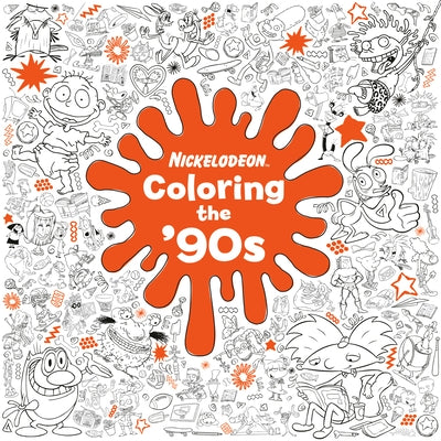 Coloring the '90s (Nickelodeon) - Paperback | Diverse Reads
