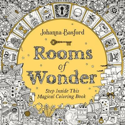 Rooms of Wonder: Step Inside This Magical Coloring Book - Paperback | Diverse Reads