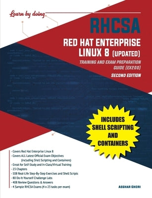 RHCSA Red Hat Enterprise Linux 8 (UPDATED): Training and Exam Preparation Guide (EX200), Second Edition - Paperback | Diverse Reads