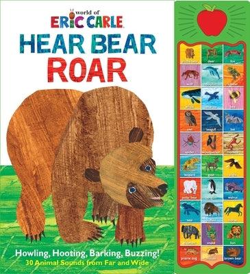 World of Eric Carle: Hear Bear Roar Sound Book [With Battery] - Hardcover | Diverse Reads
