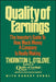 Quality of Earnings - Paperback | Diverse Reads