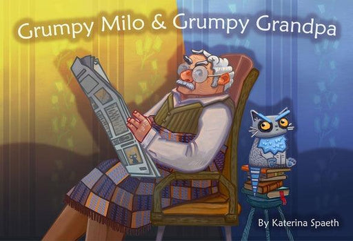 Grumpy Milo & Grumpy Grandpa - Hardcover | Diverse Reads