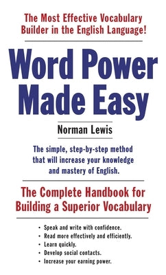 Word Power Made Easy: The Complete Handbook for Building a Superior Vocabulary - Paperback | Diverse Reads