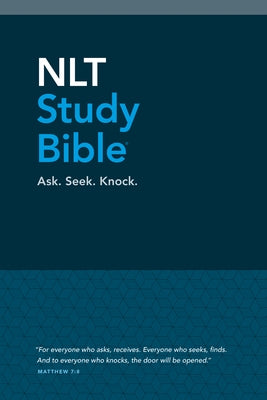 NLT Study Bible (Hardcover Cloth, Blue, Red Letter) - Hardcover | Diverse Reads