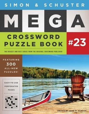 Simon & Schuster Mega Crossword Puzzle Book #23 - Paperback | Diverse Reads
