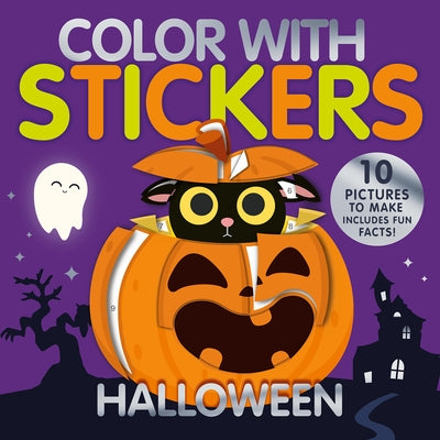 Color with Stickers: Halloween: Create 10 Pictures with Stickers! - Paperback | Diverse Reads