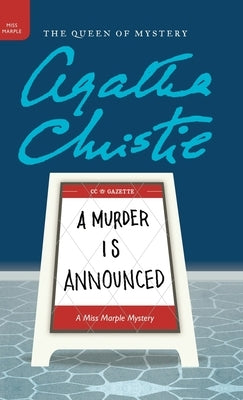 A Murder Is Announced - Hardcover | Diverse Reads