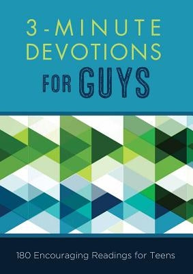 3-Minute Devotions for Guys: 180 Encouraging Readings for Teens - Paperback | Diverse Reads