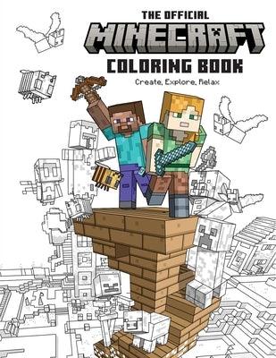 The Official Minecraft Coloring Book: Create, Explore, Relax!: Colorful Storytelling for Advanced Artists - Paperback | Diverse Reads
