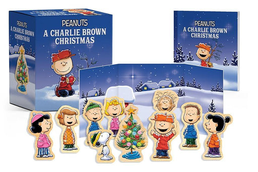 Peanuts: A Charlie Brown Christmas Wooden Collectible Set - Paperback | Diverse Reads