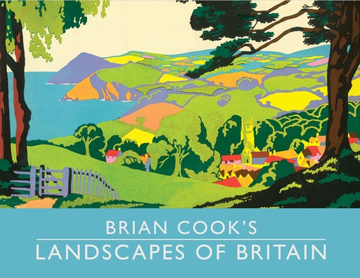 Brian Cook's Landscapes of Britain: A Guide To Britain In Beautiful Book Illustration, Mini Edition - Hardcover | Diverse Reads