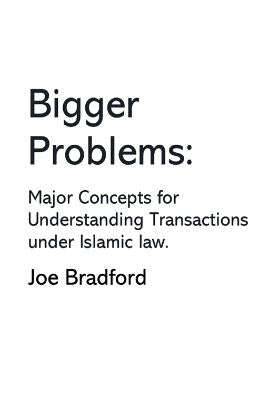 Bigger Problems: Major Concepts for Understanding Transactions under Islamic law - Paperback | Diverse Reads