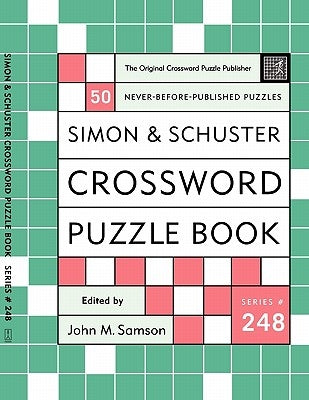Simon and Schuster Crossword Puzzle Book #248: The Original Crossword Puzzle Publisher - Paperback | Diverse Reads