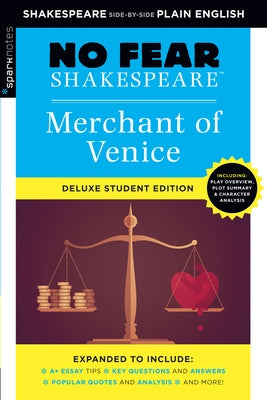 Merchant of Venice: No Fear Shakespeare Deluxe Student Edition - Paperback | Diverse Reads