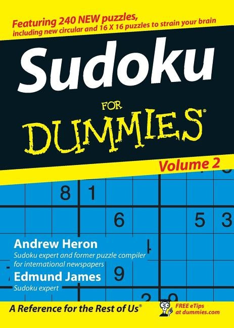 Sudoku For Dummies, Volume 2 - Paperback | Diverse Reads