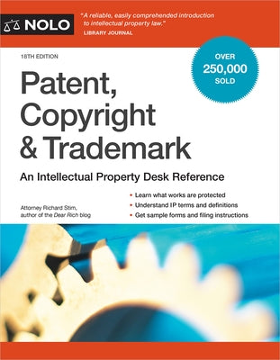 Patent, Copyright & Trademark: An Intellectual Property Desk Reference - Paperback | Diverse Reads