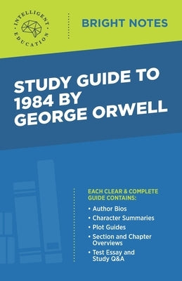 Study Guide to 1984 by George Orwell - Paperback | Diverse Reads