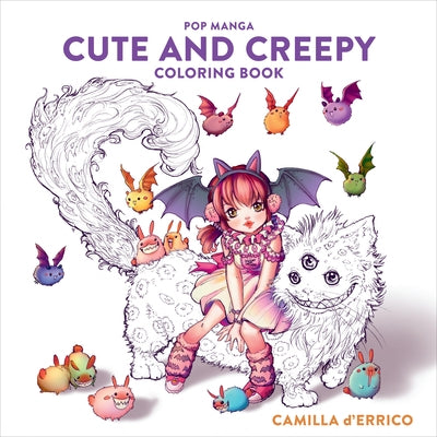 Pop Manga Cute and Creepy Coloring Book - Paperback | Diverse Reads
