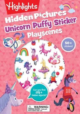 Unicorn Hidden Pictures Puffy Sticker Playscenes - Paperback | Diverse Reads