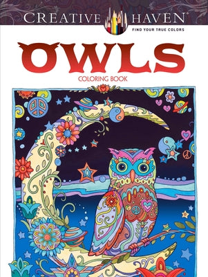 Creative Haven Owls Coloring Book - Paperback | Diverse Reads
