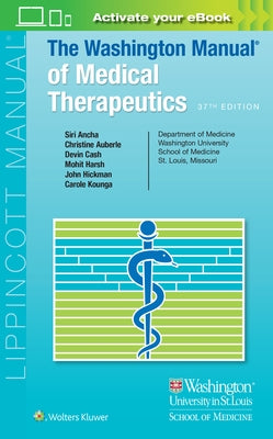 The Washington Manual of Medical Therapeutics - Paperback | Diverse Reads