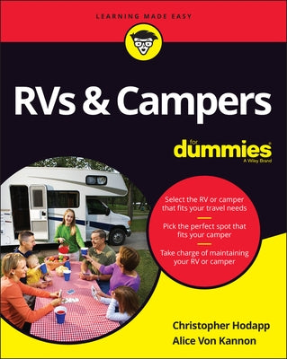 RVs & Campers For Dummies - Paperback | Diverse Reads