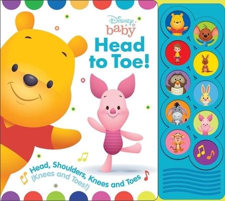 Disney Baby: Head to Toe! Head, Shoulders, Knees and Toes Sound Book [With Battery] - Board Book | Diverse Reads