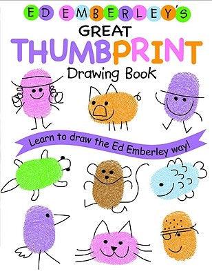 Ed Emberley's Great Thumbprint Drawing Book - Paperback | Diverse Reads