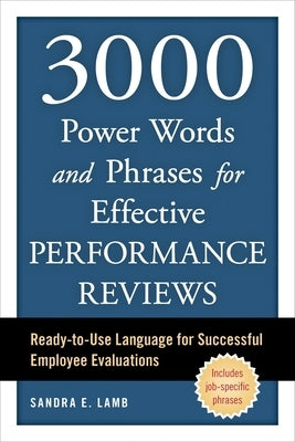 3000 Power Words and Phrases for Effective Performance Reviews: Ready-to-Use Language for Successful Employee Evaluations - Paperback | Diverse Reads