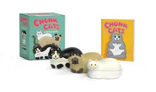 Chonk Cats Nesting Dolls - Paperback | Diverse Reads